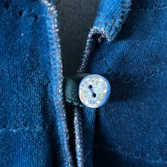 Velvet Boho Top Cover Up - Picture 7 of 9